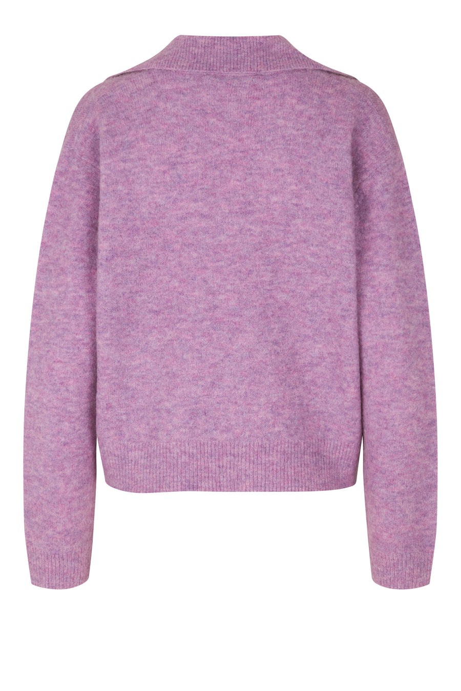 OSFab polo knit - paisley purple