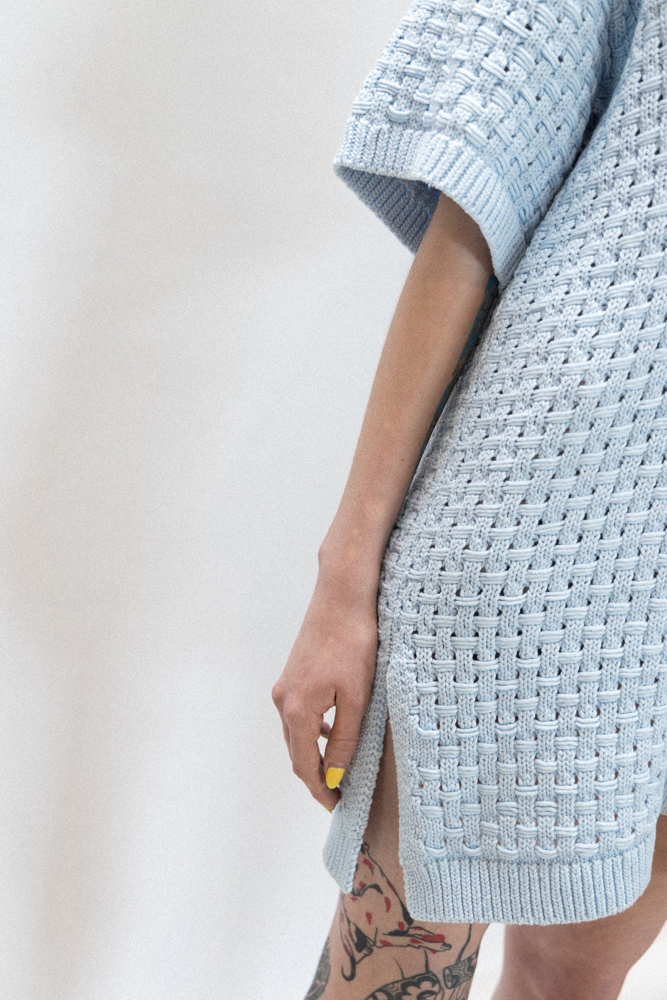 OSPlanet knit polo dress