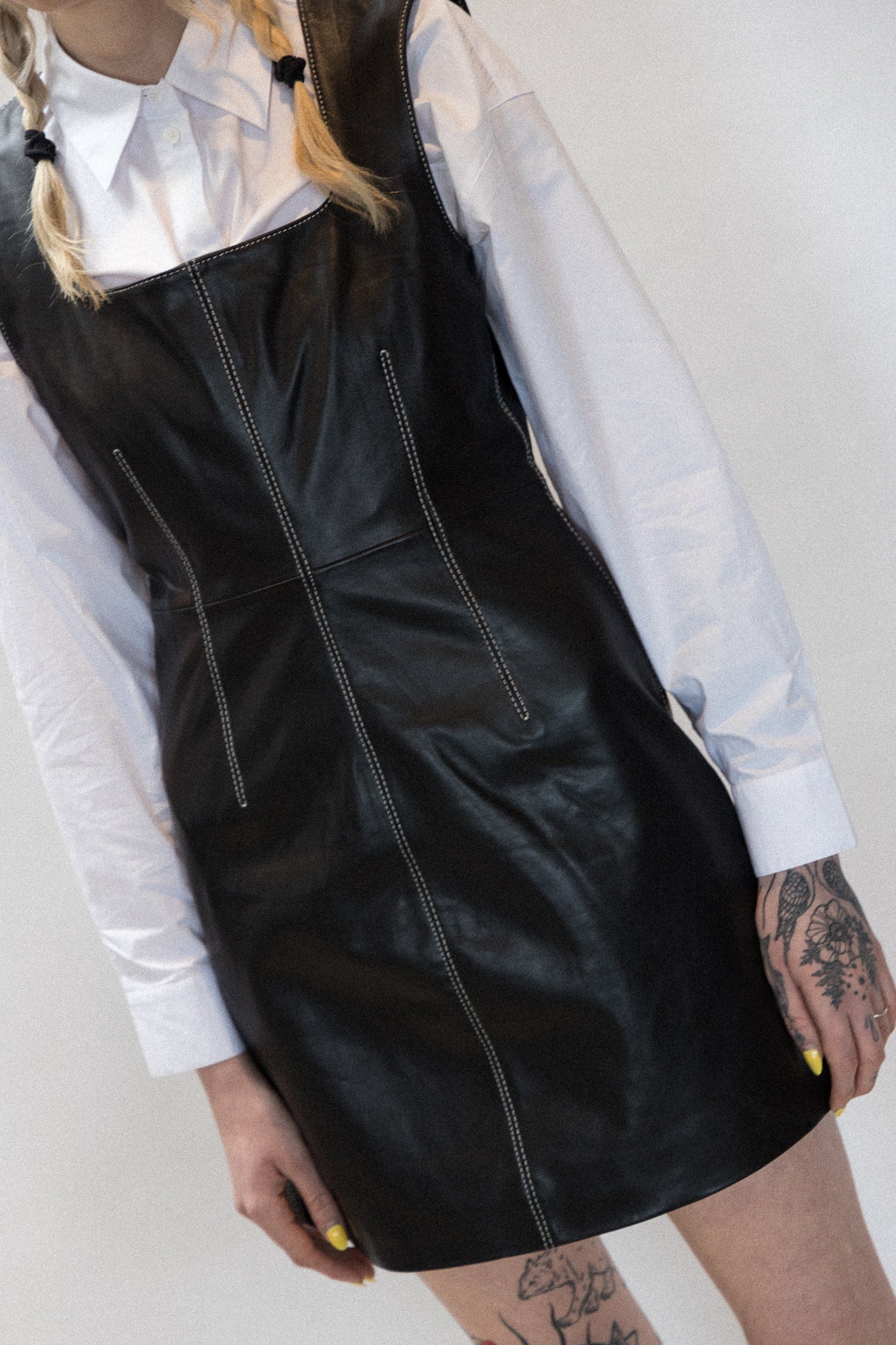 OSRains leather dress