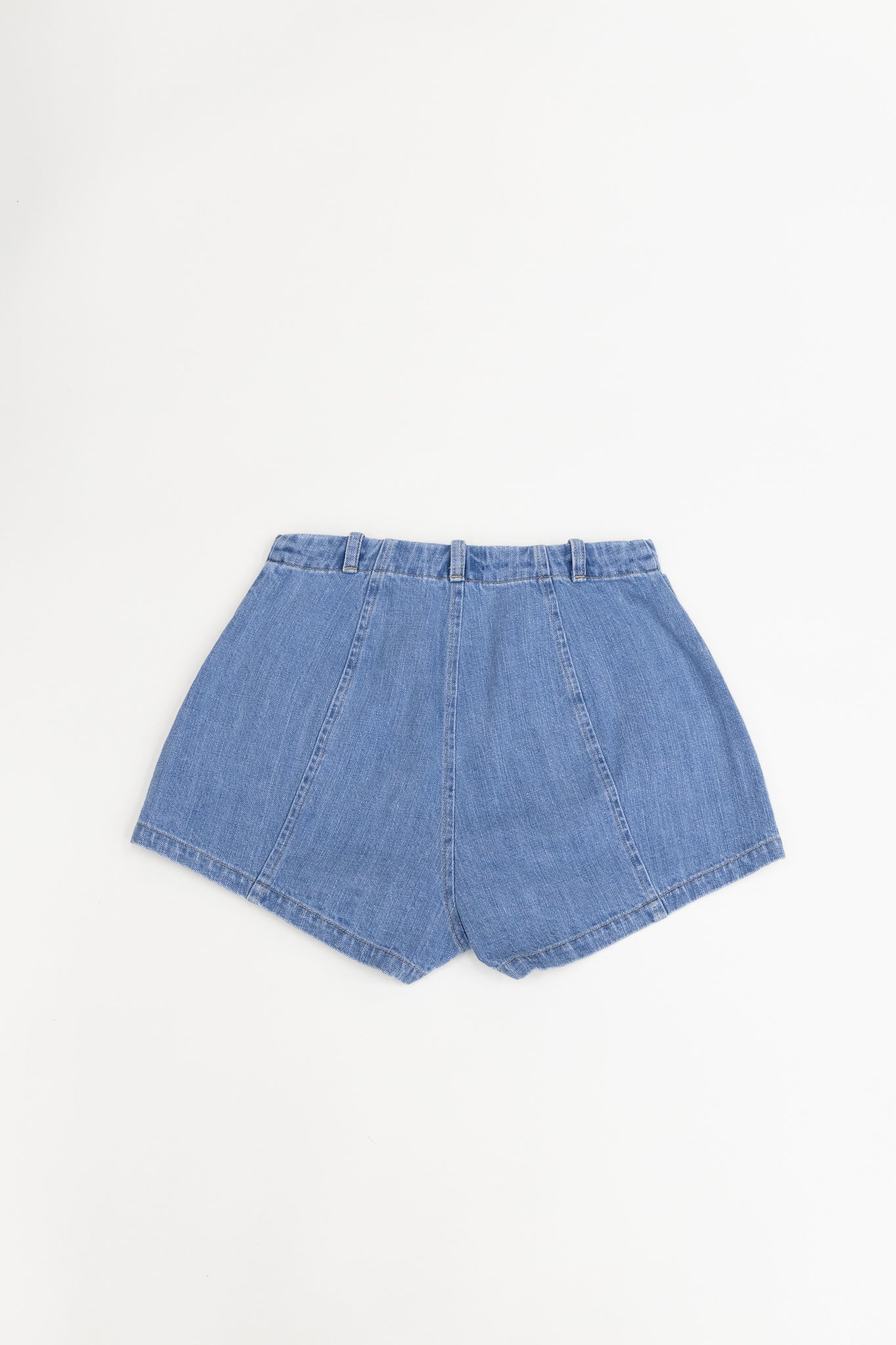 104 shorts, vintage indigo